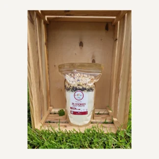 Préparation cookies choco-noisettes