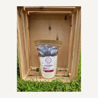 Préparation cookies pépites de chocolat noir